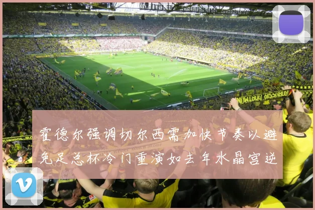 霍德尔强调切尔西需加快节奏以避免足总杯冷门重演如去年水晶宫逆袭曼城